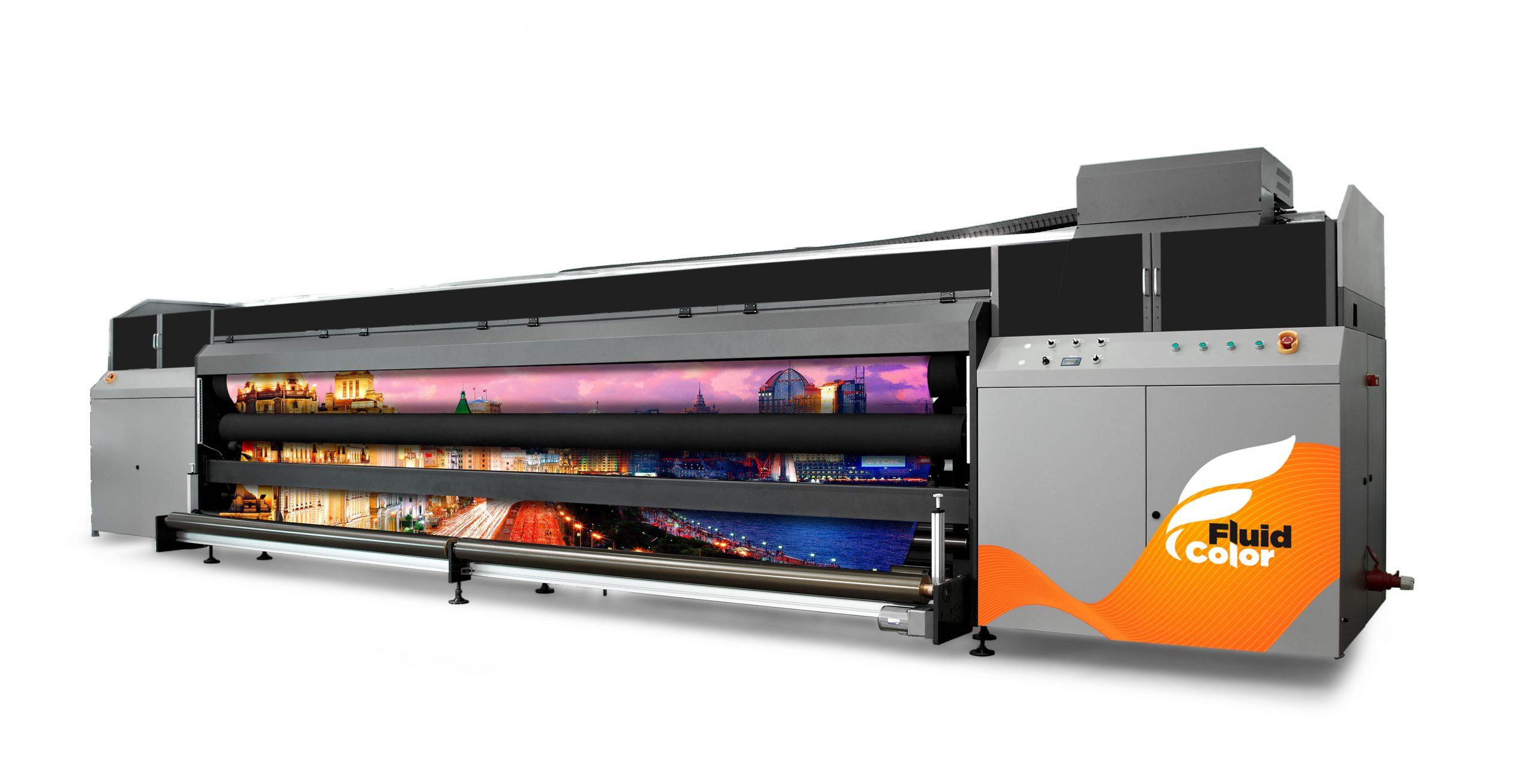 Fluid Color Roll-to-Roll printer