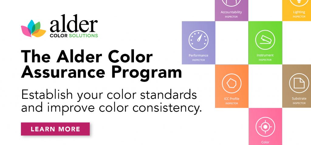 Alder Color Assurance Program
