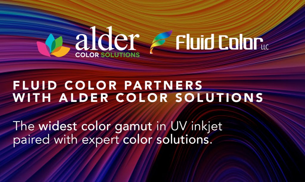 Alder Color Solutions announces new strategic partnership with Fluid Color