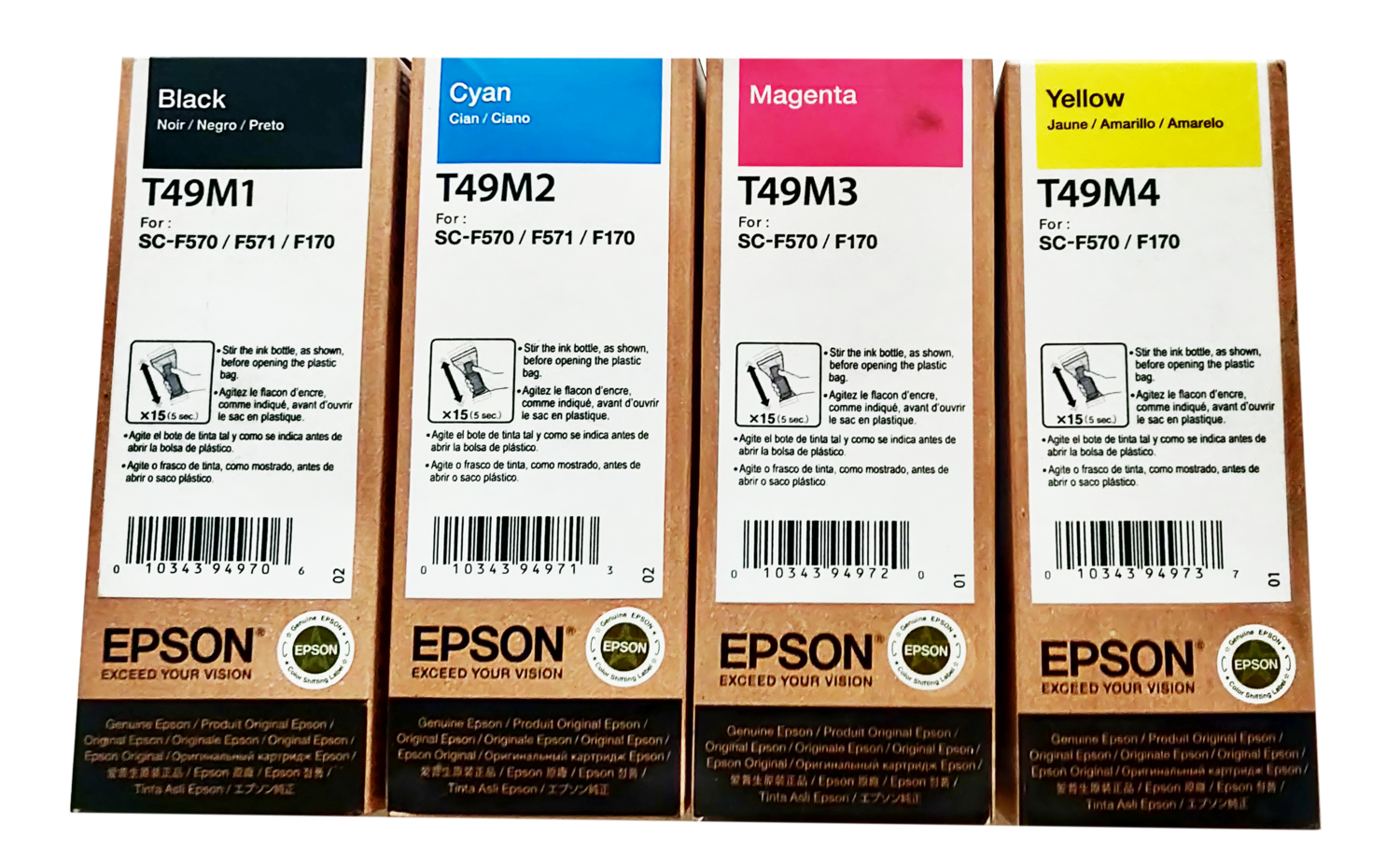 Epson SureColor F170 F570 Ink